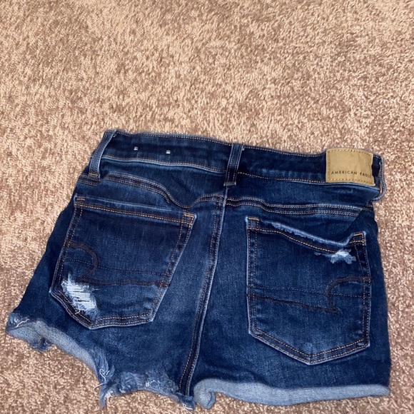 American Eagle Hi-Rise Shortie Shorts - Picture 2 of 4